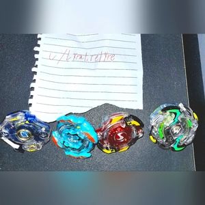 Beyblade Burst 4 Bey Lot